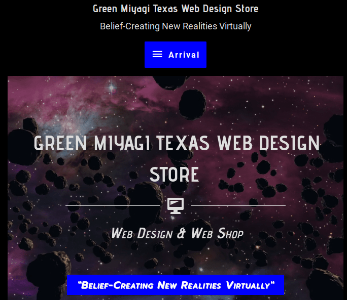 green miyagi web sites texas web design store dallas texas