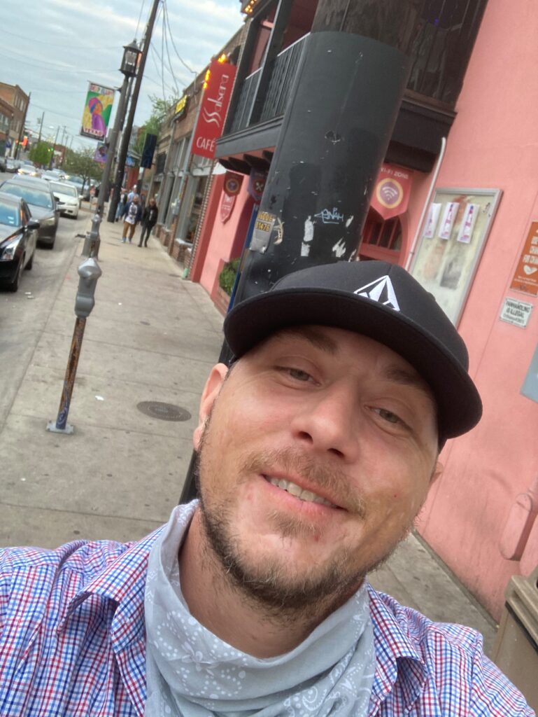 corey sargent in dallas texas on easter sunday 2021