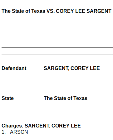 state of texas vs corey lee sargent